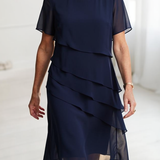 Denisa | Elegantní midi šaty s volány