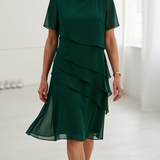 Denisa | Elegantní midi šaty s volány