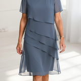 Denisa | Elegantní midi šaty s volány