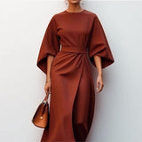Zuzana | Elegantní maxi šaty s kimono rukávy