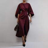 Zuzana | Elegantní maxi šaty s kimono rukávy