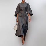 Zuzana | Elegantní maxi šaty s kimono rukávy