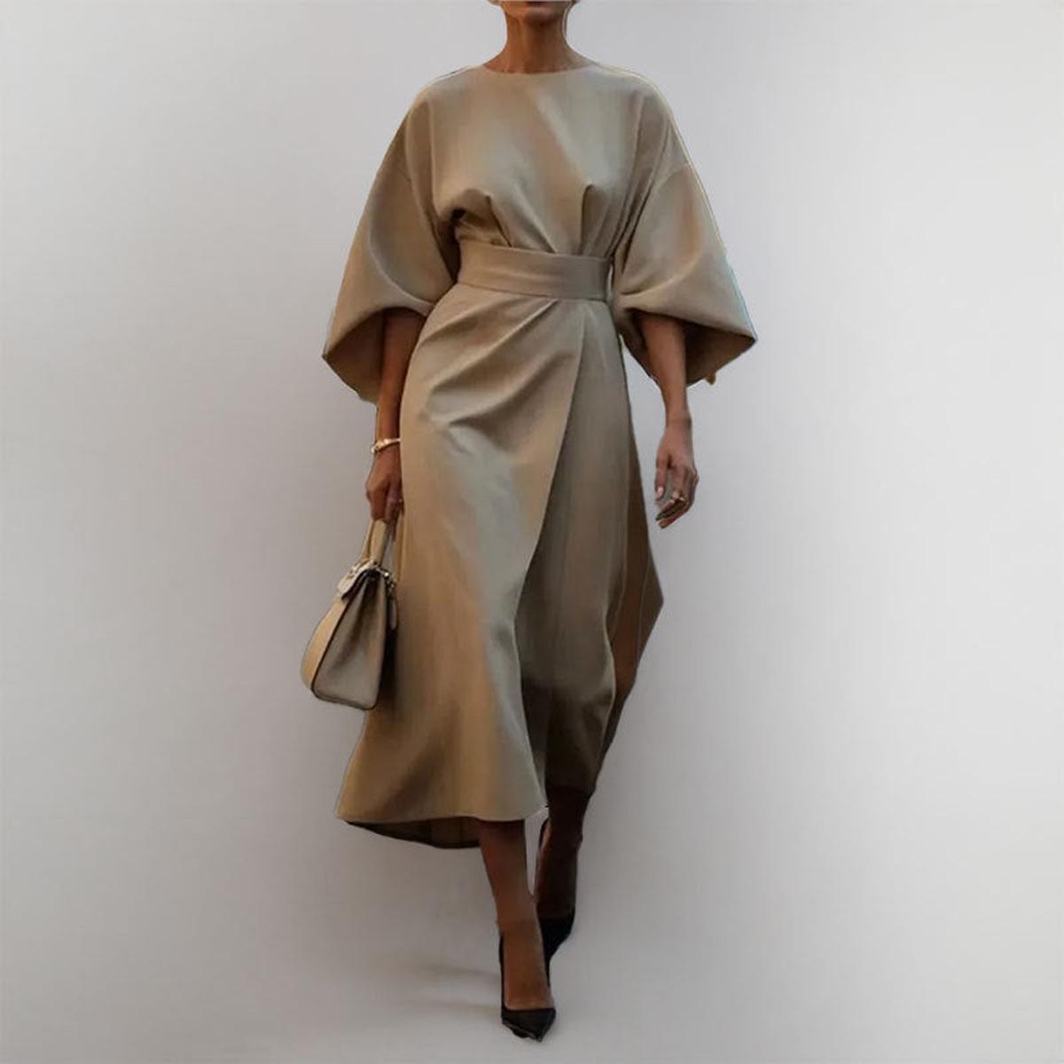 Zuzana | Elegantní maxi šaty s kimono rukávy