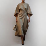 Zuzana | Elegantní maxi šaty s kimono rukávy
