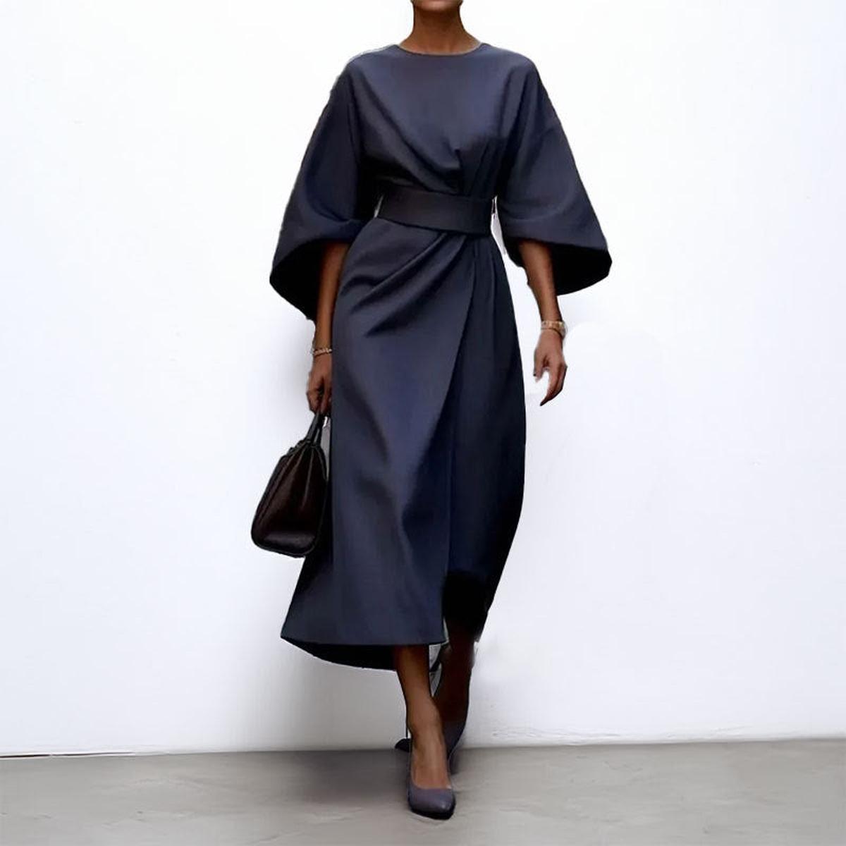 Zuzana | Elegantní maxi šaty s kimono rukávy