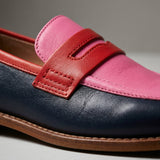 Běla | Elegantní Barevné Mokasíny Color Block
