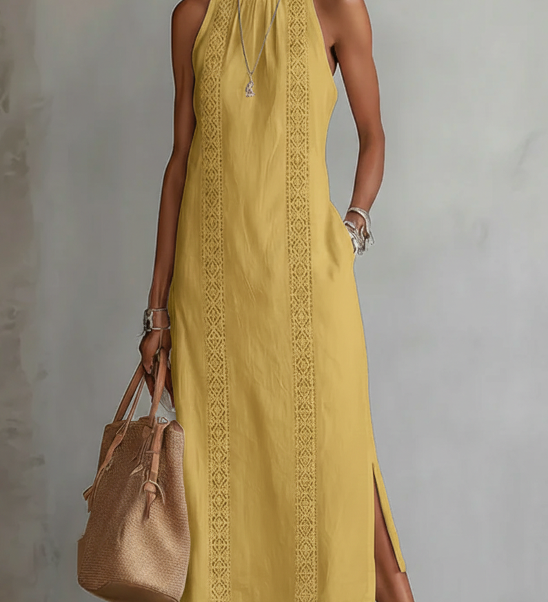 Božena | Midi šaty s přirozenou elegancí